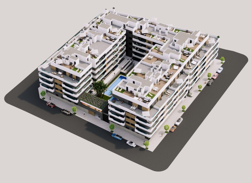New Build - Apartment - Santa Pola - Santa Pola, Playa Lisa