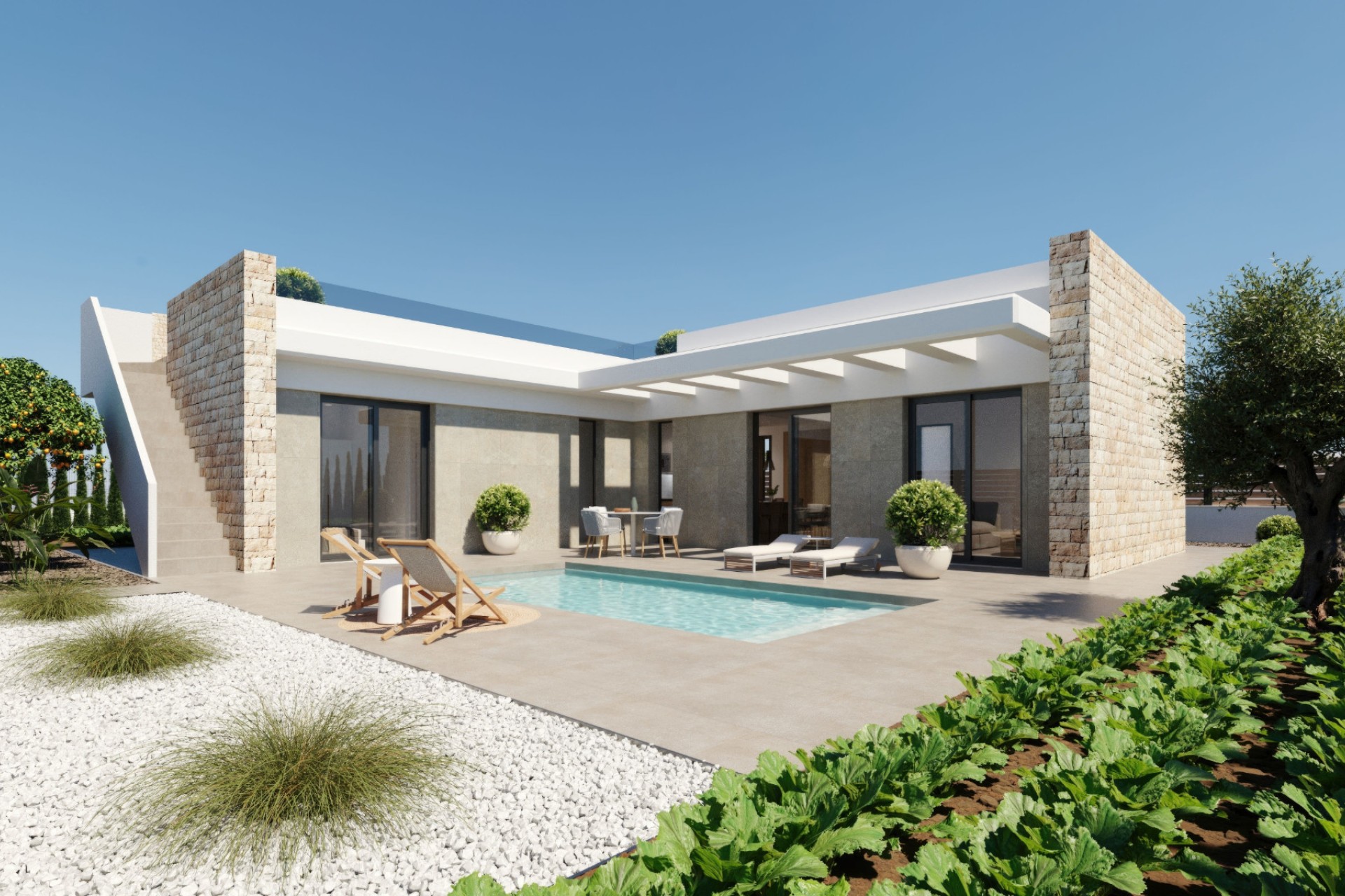 New Build - Detached house - Orihuela - Orihuela Costa