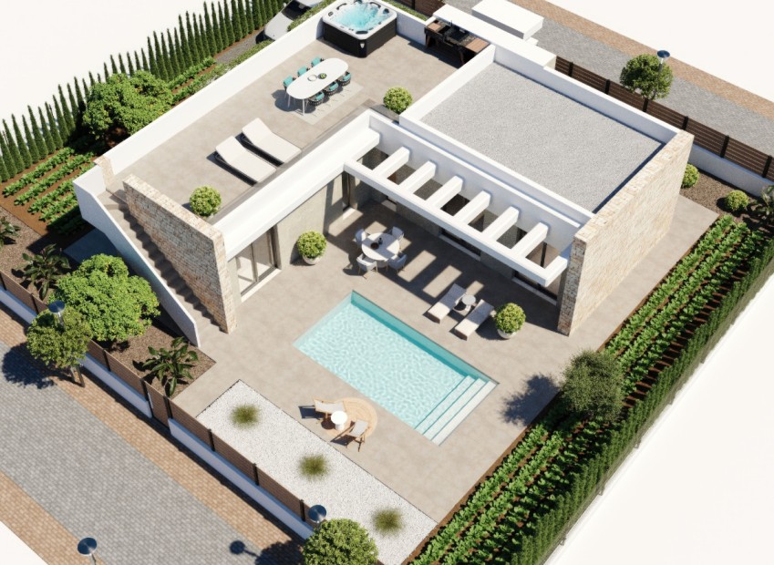 New Build - Detached house - Orihuela - Orihuela Costa