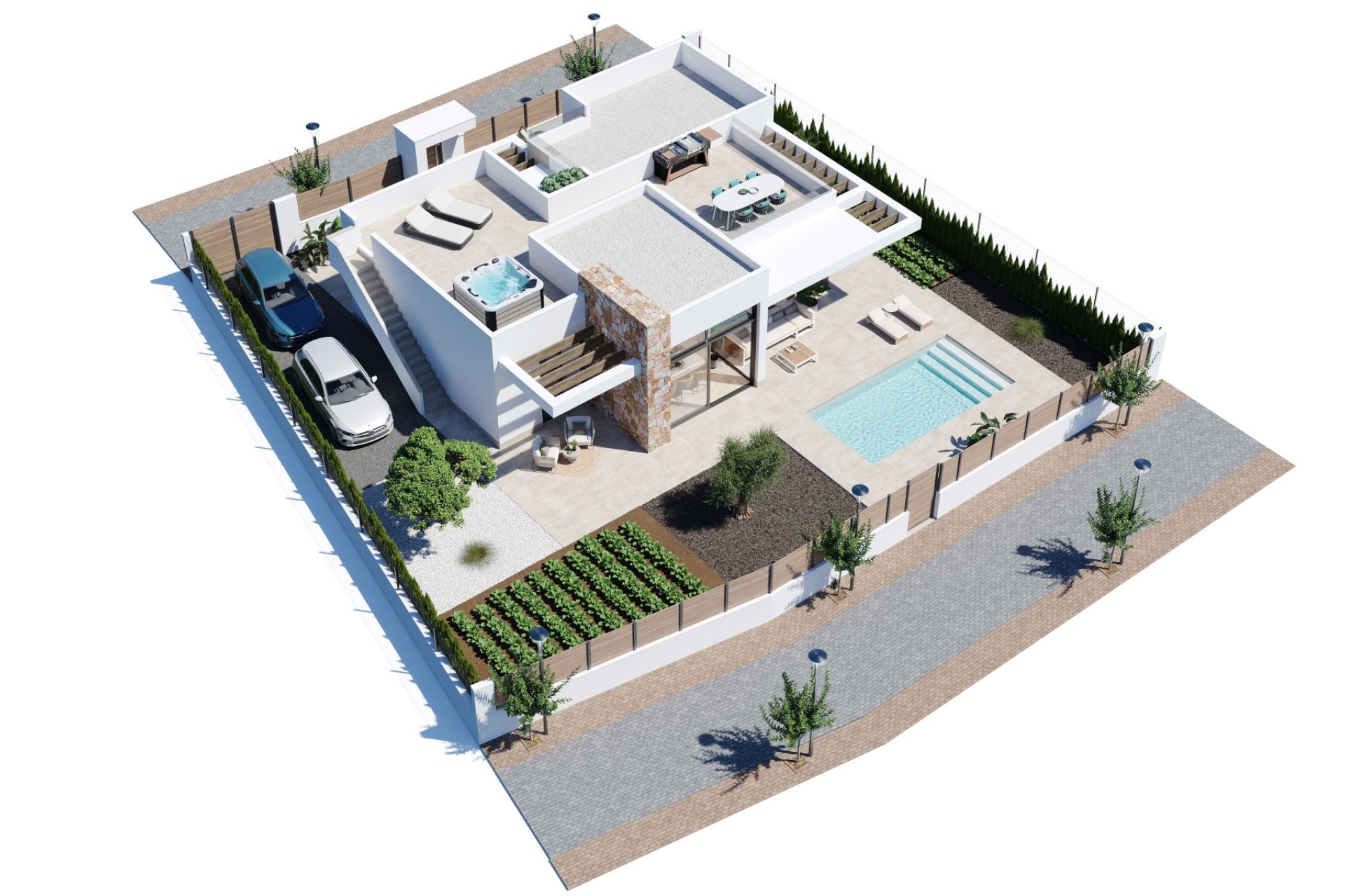 New Build - Detached house - Orihuela - Orihuela Costa