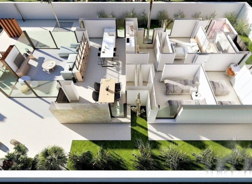 New Build - Detached house - San Fulgencio - Urb. La Marina